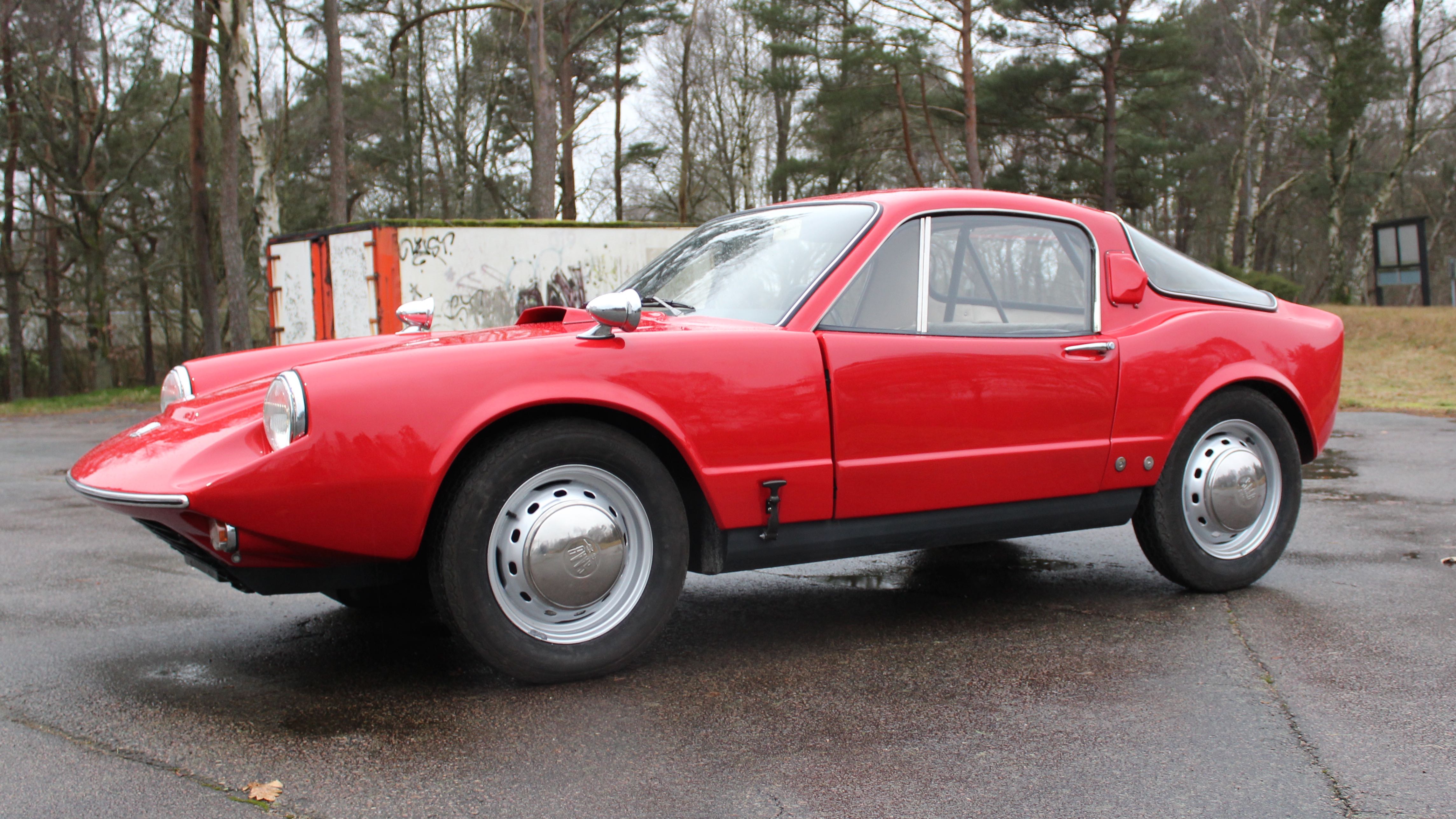 saab Sonett snett vänster